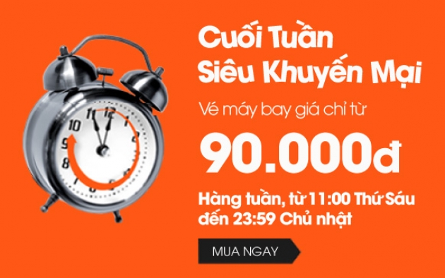 Vietjet mở đường bay từ Hà Nội đến Tuy Hòa (Phú Yên) giá từ 599,000 đồng